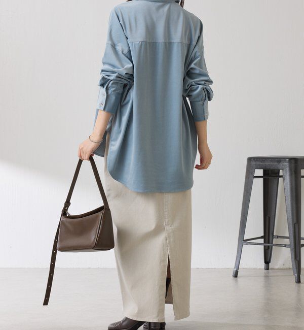  「メタルボタンコーデュロイシャツ」|シャツ・ブラウス|