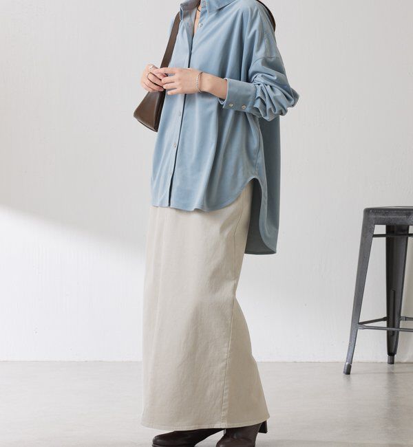  「メタルボタンコーデュロイシャツ」|シャツ・ブラウス|