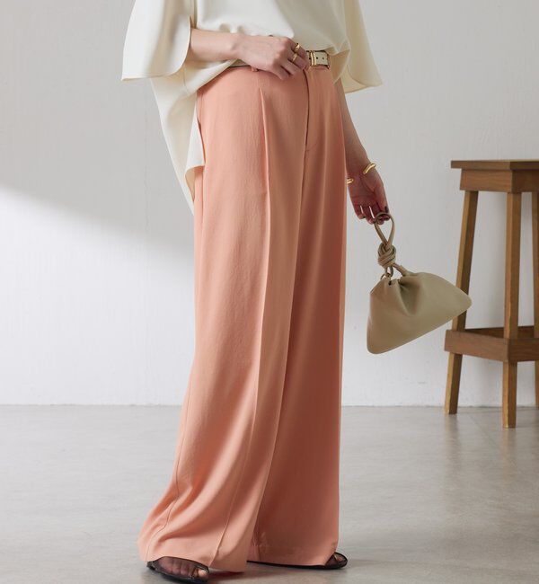  「ジャージワイドパンツ」|チノ|