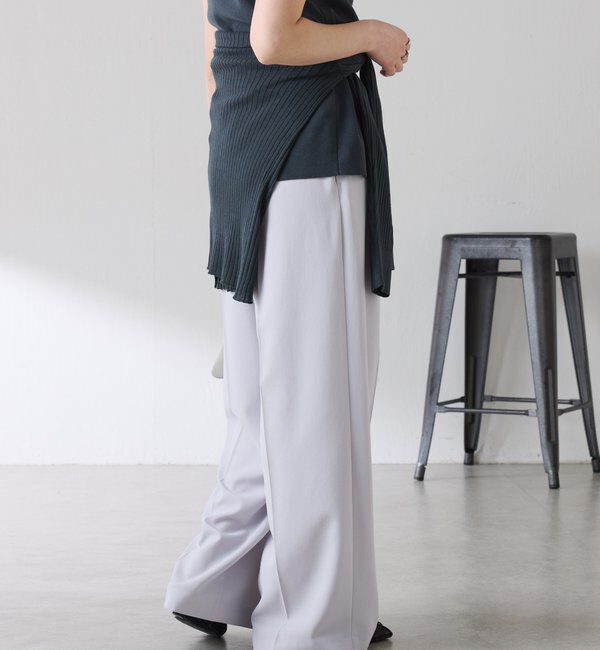  「ジャージワイドパンツ」|チノ|