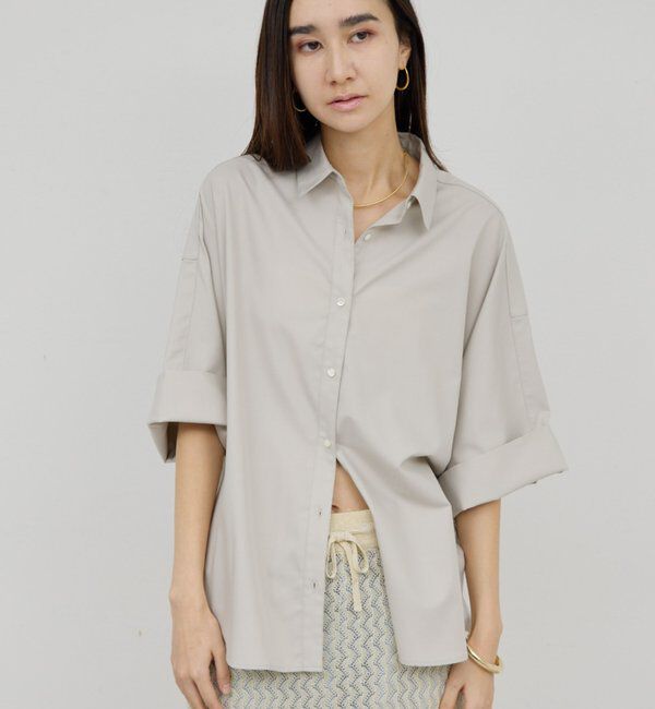  「ハーフスリーブシャツ」|シャツ・ブラウス|