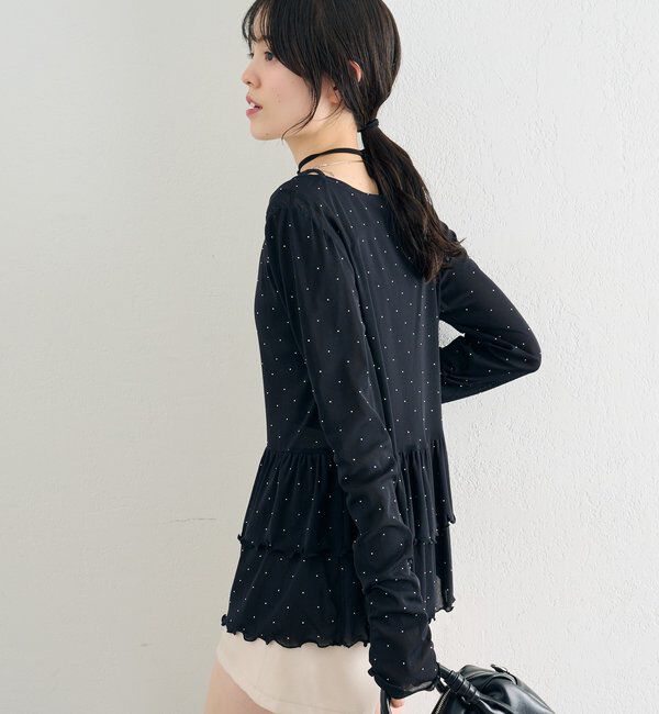  「26SSドットティアードプルオーバー」|Tシャツ・カットソー|
