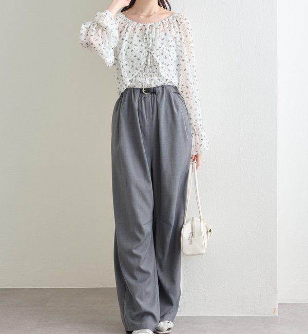  「シアーフラワーキャミボレロSET」|シャツ・ブラウス|