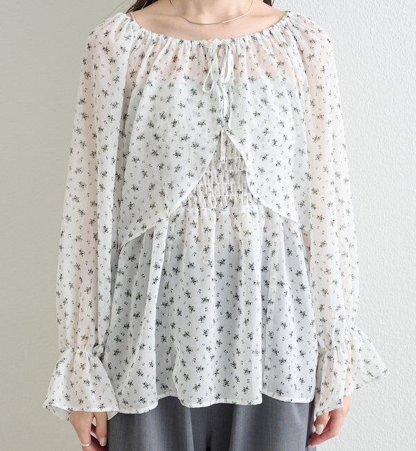  「シアーフラワーキャミボレロSET」|シャツ・ブラウス|