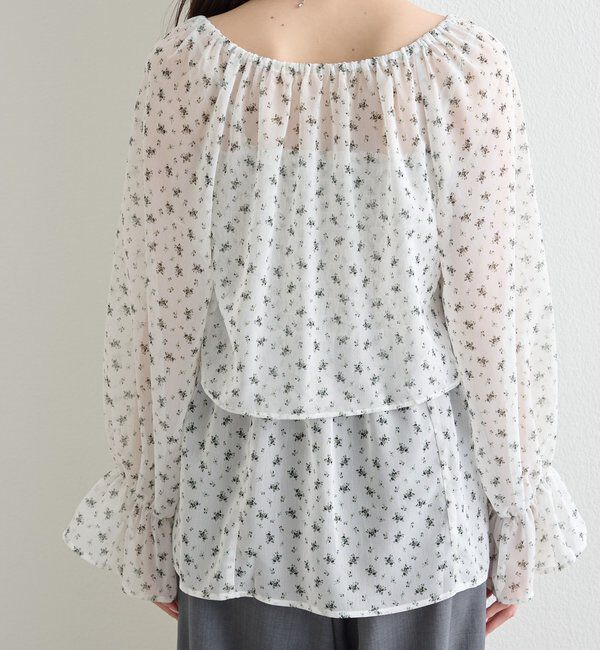  「シアーフラワーキャミボレロSET」|シャツ・ブラウス|