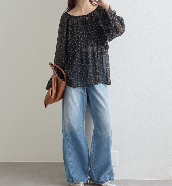  「シアーフラワーキャミボレロSET」|シャツ・ブラウス|