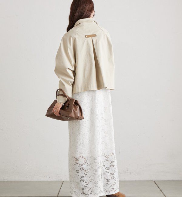  「襟付きレースワンピース」|ワンピース|