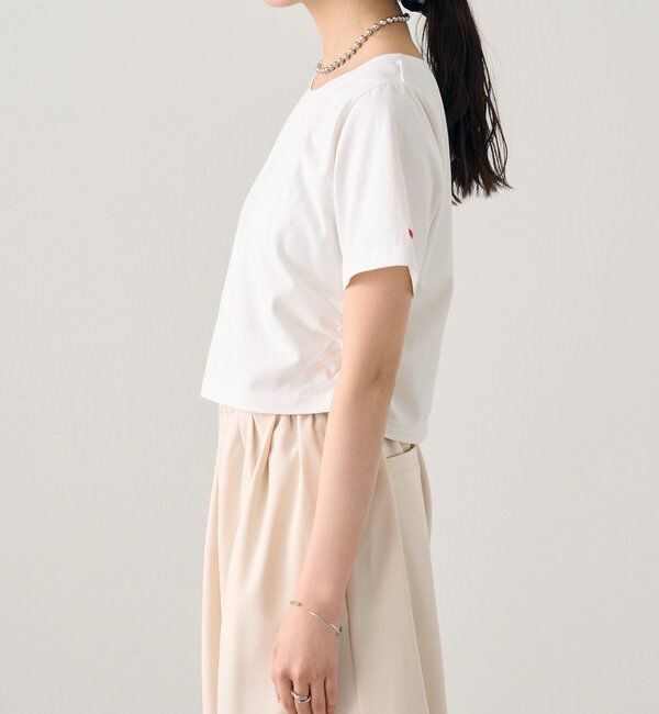  「バックロゴプリントちびTシャツ」|Tシャツ・カットソー|