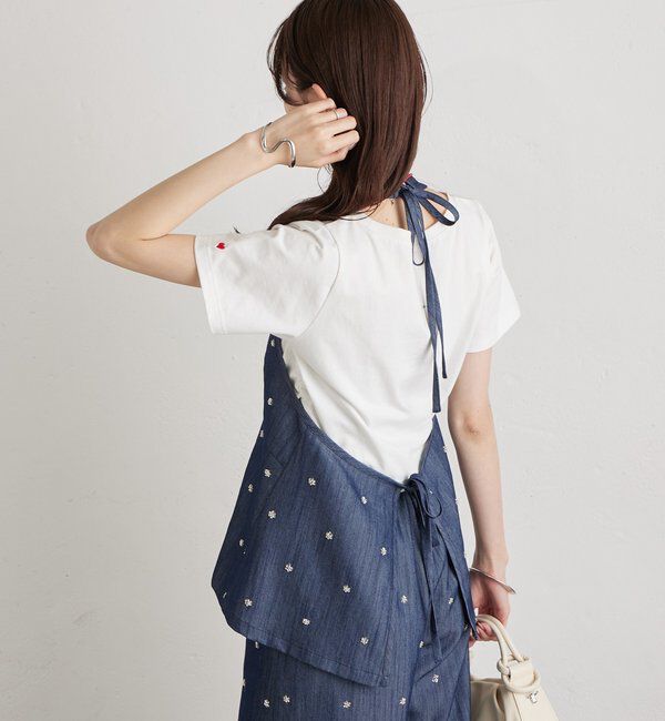  「バックロゴプリントちびTシャツ」|Tシャツ・カットソー|