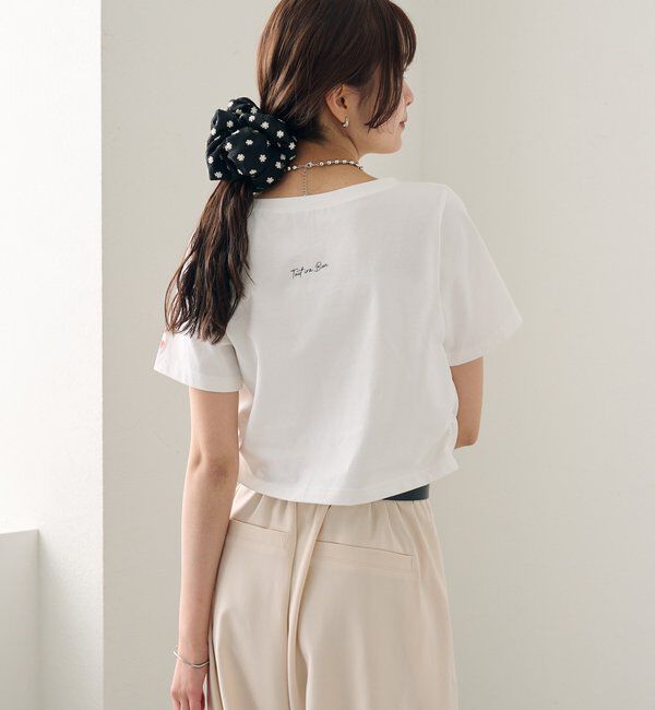  「バックロゴプリントちびTシャツ」|Tシャツ・カットソー|