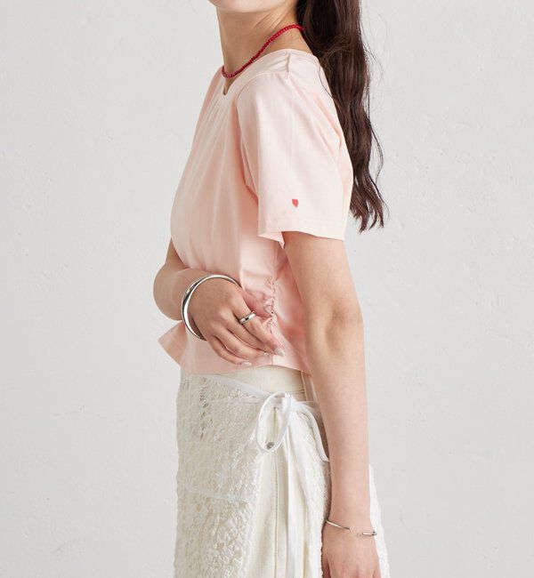  「バックロゴプリントちびTシャツ」|Tシャツ・カットソー|