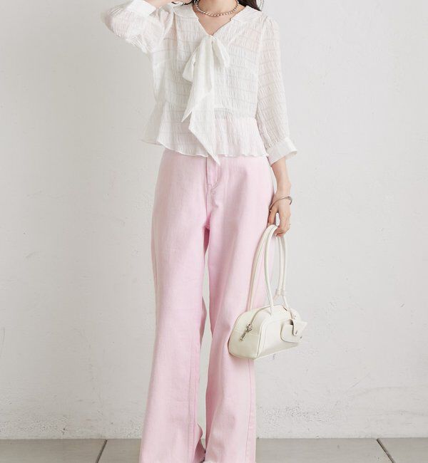  「マルチリボンブラウス」|シャツ・ブラウス|