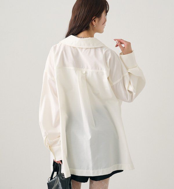  「襟付きスキッパーシャツ」|シャツ・ブラウス|