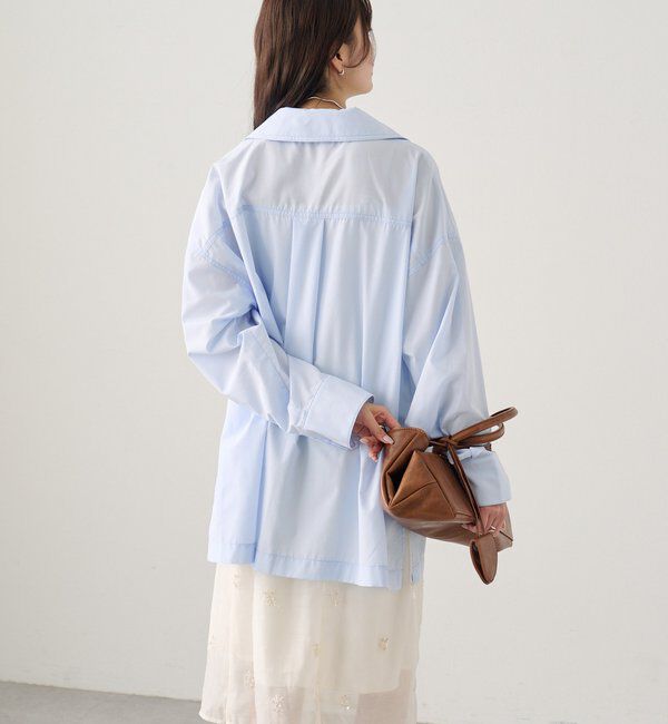  「襟付きスキッパーシャツ」|シャツ・ブラウス|