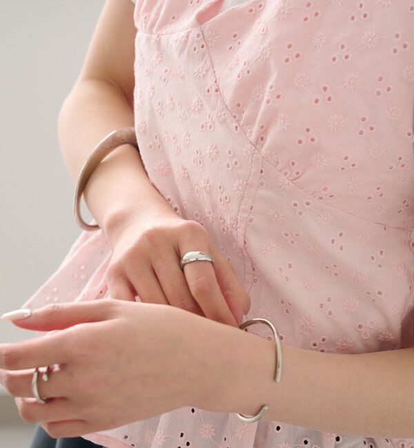  「コットン刺繍ホルターネック」|シャツ・ブラウス|