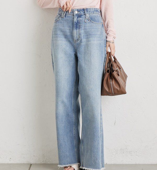  「ハートチャーム付きカラーパンツ」|チノ|