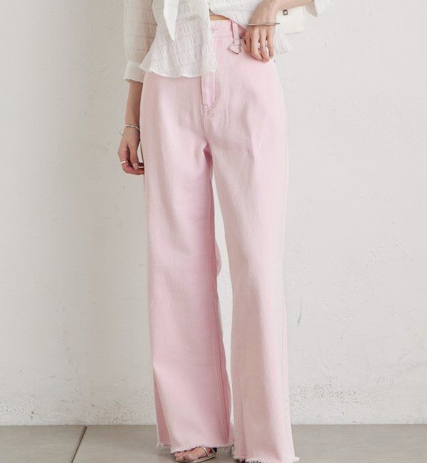  「ハートチャーム付きカラーパンツ」|チノ|