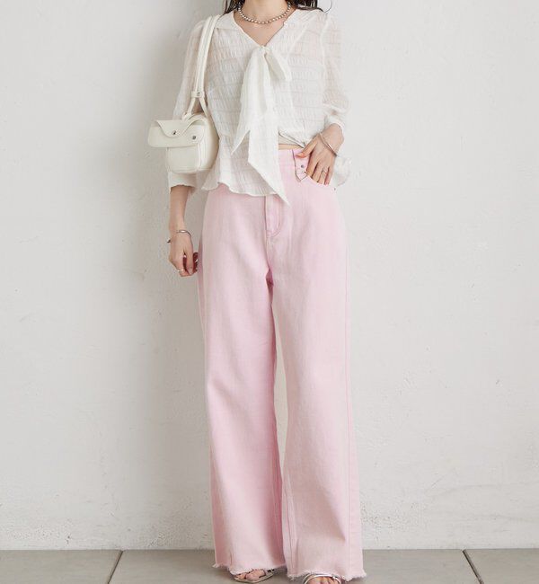  「ハートチャーム付きカラーパンツ」|チノ|