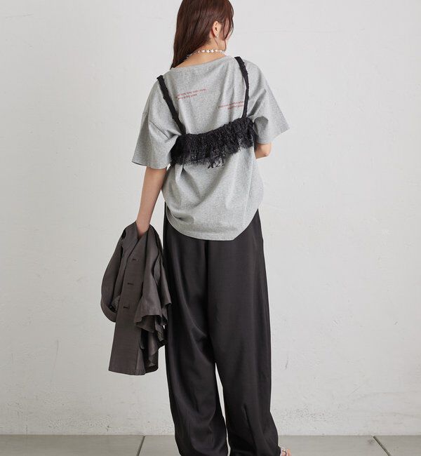  「フラワーレースビスチェ」|シャツ・ブラウス|