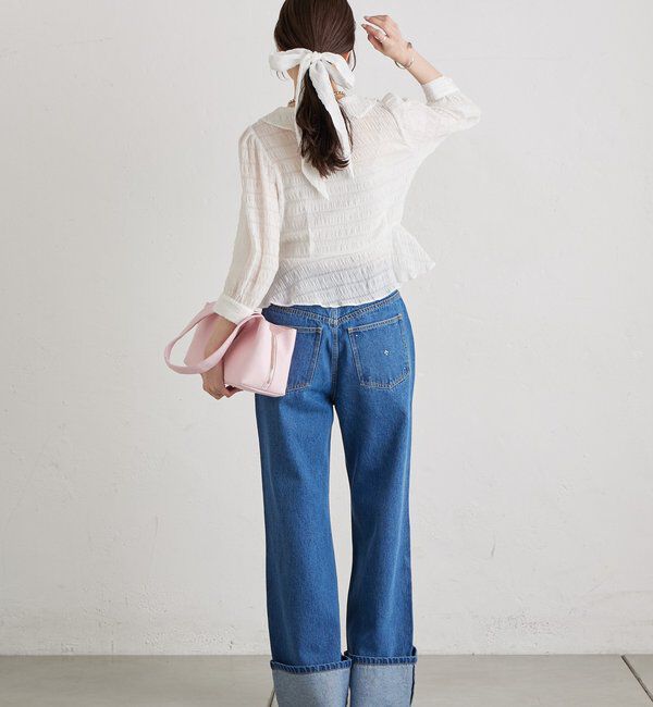  「ラインストーンデニム」|デニム|