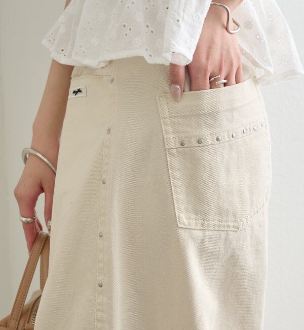  「スタッズツイルパンツ」|チノ|