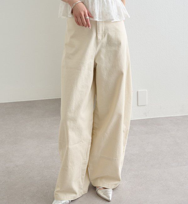  「スタッズツイルパンツ」|チノ|