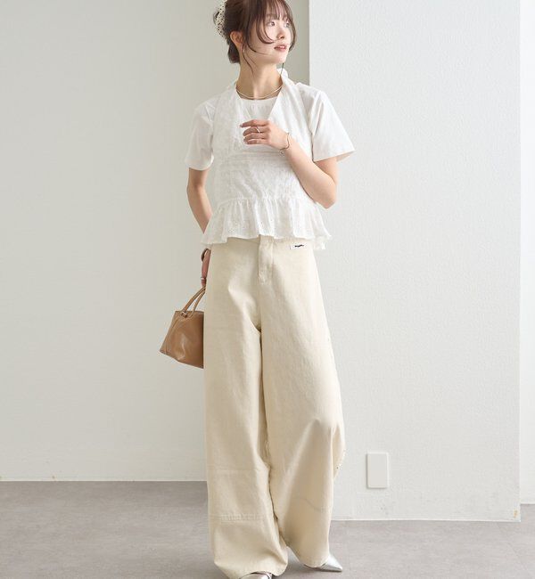  「スタッズツイルパンツ」|チノ|