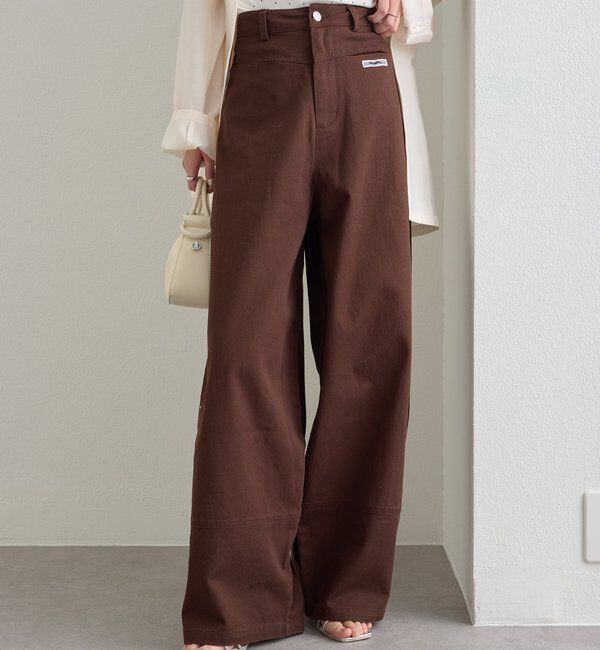  「スタッズツイルパンツ」|チノ|