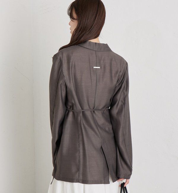  「ベルト付きシアージャケット」|その他|