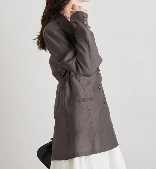  「ベルト付きシアージャケット」|その他|