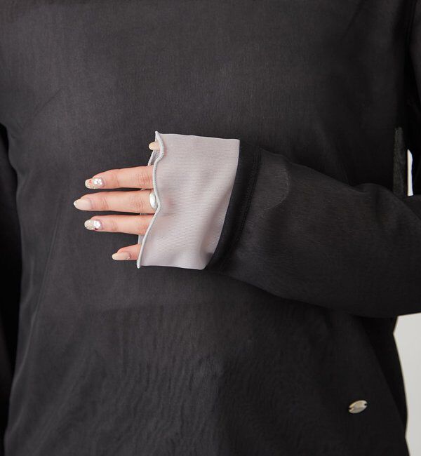  「レイヤードシアーロンT」|Tシャツ・カットソー|