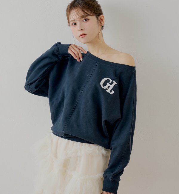  「ワンショルルーズスウェット」|Tシャツ・カットソー|
