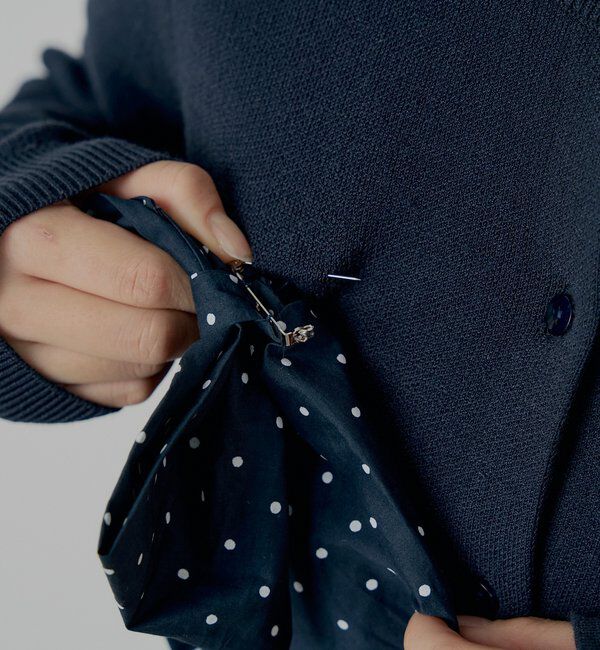  「【セットアップ対応】リボンコンパクトニットカーディガン」|カーディガン|