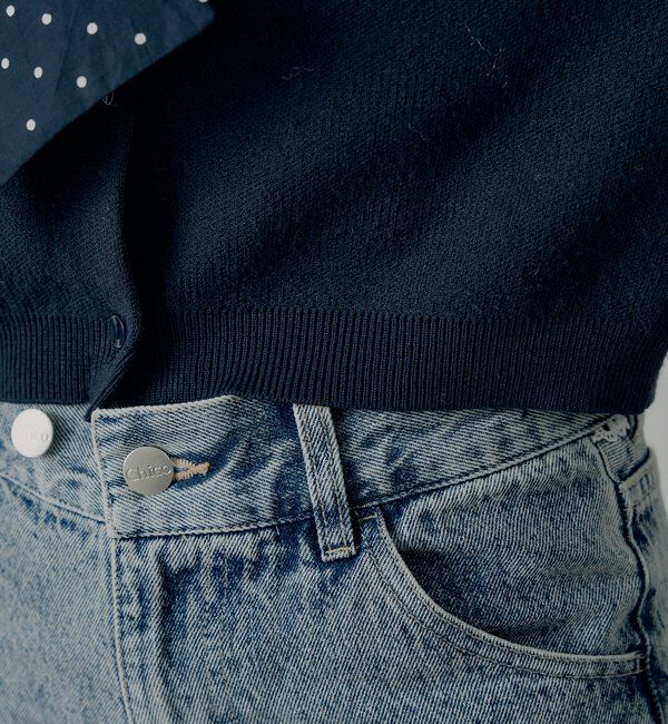  「【セットアップ対応】リボンコンパクトニットカーディガン」|カーディガン|