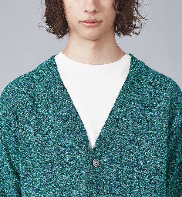 ABAHOUSE「PINORI カラー ミックス カーディガン」|カーディガン|