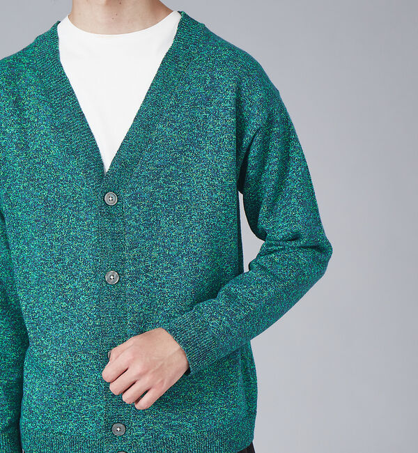 ABAHOUSE「PINORI カラー ミックス カーディガン」|カーディガン|