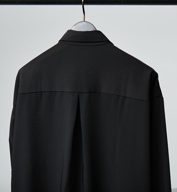 ABAHOUSE「【AH ABAHOUSE / セットアップ対応】トロミ生地 ヨークデザイン 長袖」|シャツ・ブラウス|