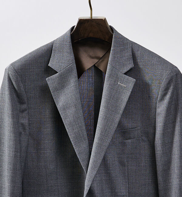 ABAHOUSE「【セットアップ対応/CANONICO】Super120トロピカルウール  ジャケ」|テーラードジャケット|