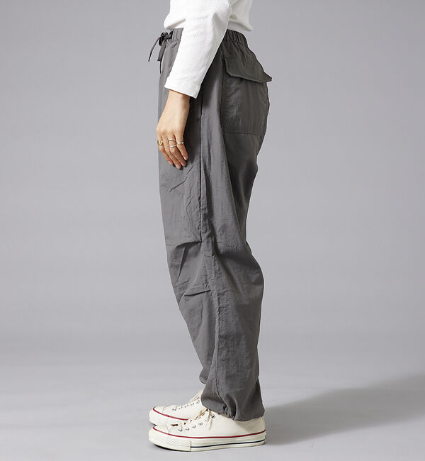 ABAHOUSE「2WAY nylon washer裏メッシュパラシュートパンツ」|カーゴ|