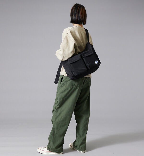 ABAHOUSE「2WAY nylon washer裏メッシュパラシュートパンツ」|カーゴ|