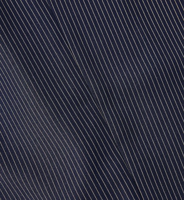 ABAHOUSE「ピンストライプ ワイドストレート イージースラックス / ワイドパンツ【予約】」|その他|