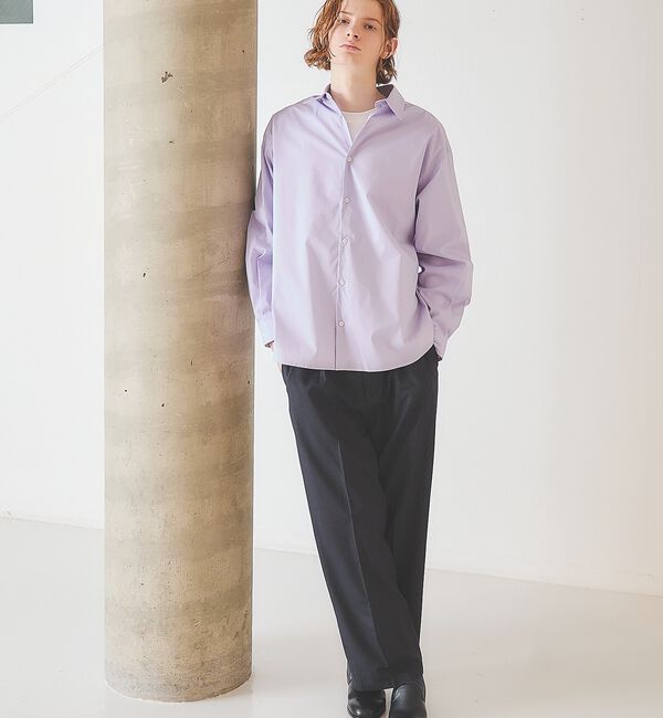 ABAHOUSE「ピンストライプ ワイドストレート イージースラックス / ワイドパンツ【予約】」|その他|