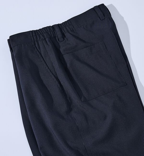 ABAHOUSE「ピンストライプ ワイドストレート イージースラックス / ワイドパンツ【予約】」|その他|