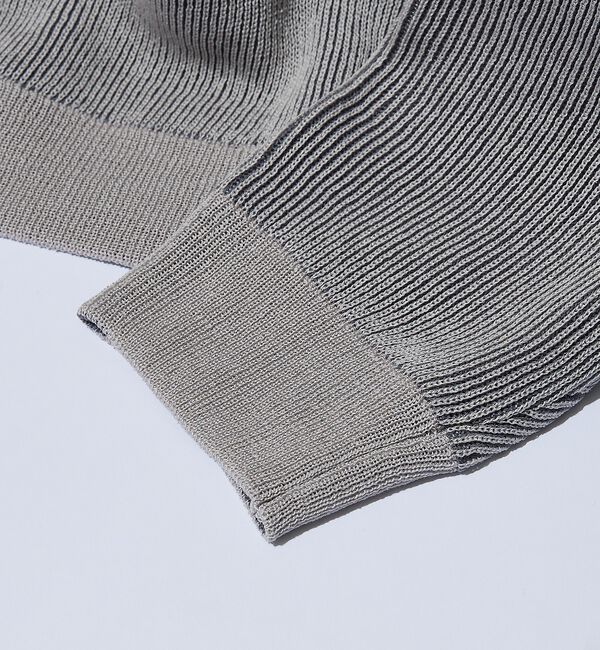 ABAHOUSE「リブニット ヘンリーネック プルオーバー【予約】」|ニット・セーター|