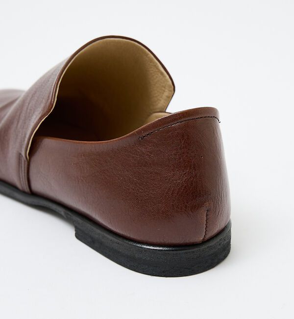 alfredoBANNISTER「軽量ソフトレザー ドレープシューズ」|スニーカー|