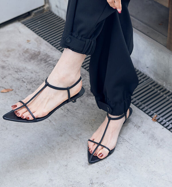 Rouge vif「【一部店舗限定】前後２WAYジョーゼットオールインワン」|オールインワン|