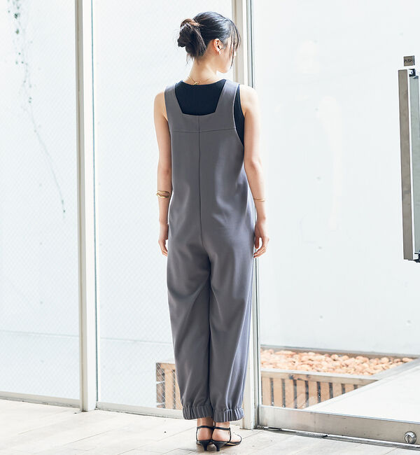 Rouge vif「【一部店舗限定】前後２WAYジョーゼットオールインワン」|オールインワン|