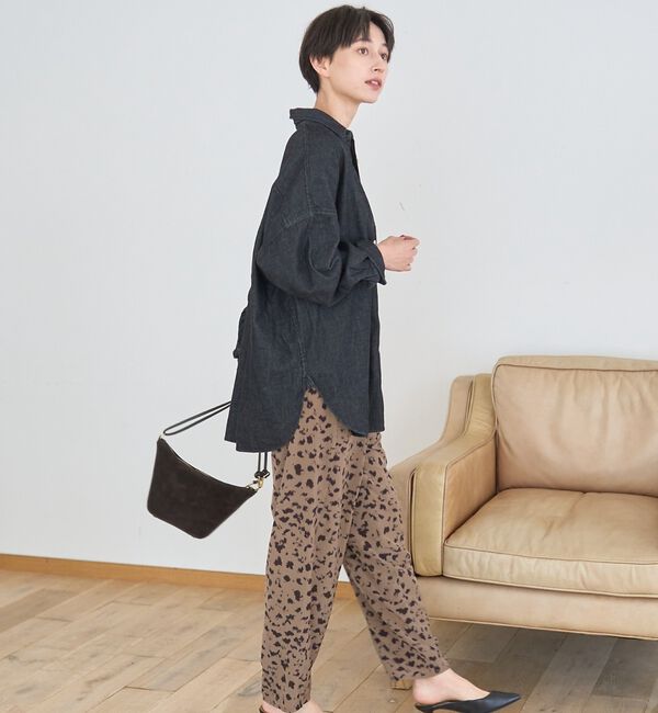 Rouge vif「【2026SS新作】【ロングセラー】NEWオーバーサイズデニムシャツ」|シャツ・ブラウス|