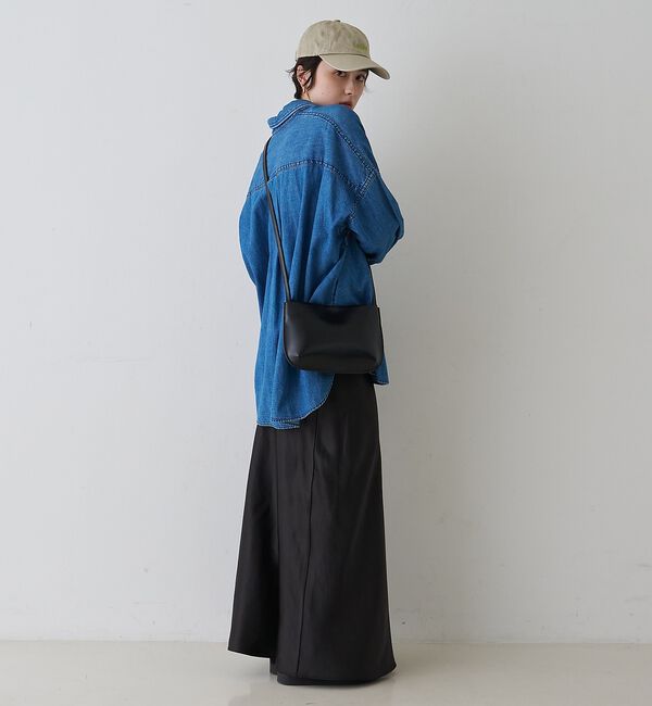 Rouge vif「【2026SS新作】【ロングセラー】NEWオーバーサイズデニムシャツ」|シャツ・ブラウス|