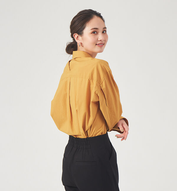 qualite「スリットデザインシャツ」|シャツ・ブラウス|